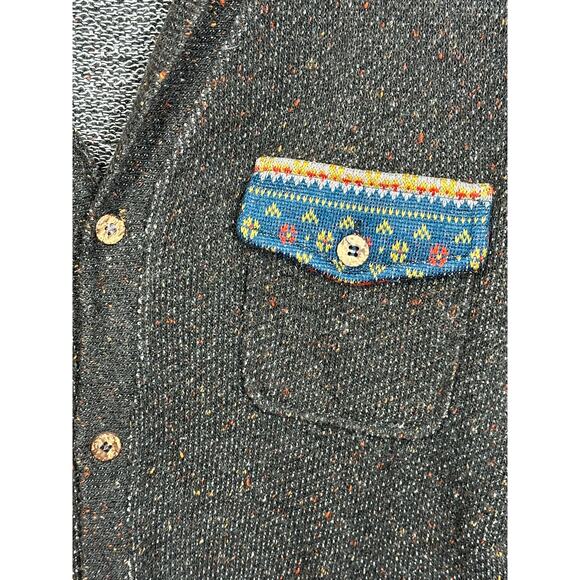 Kite Club Women's Cardigan Sweater Pockets Linen Blend Sz XL Old Money Academia - Picture 4 of 14